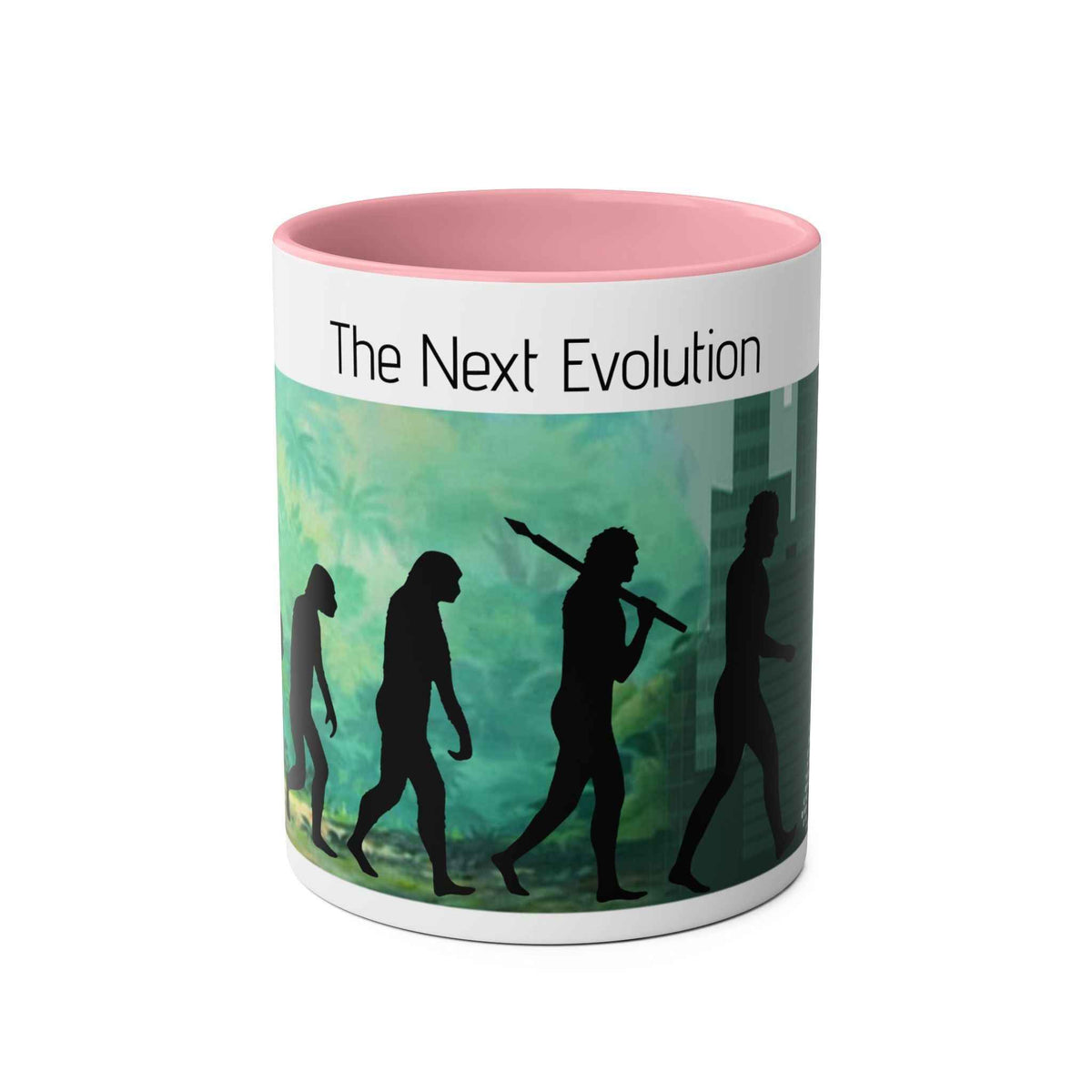 Evolution Coffee Mug Two-Tone 11oz