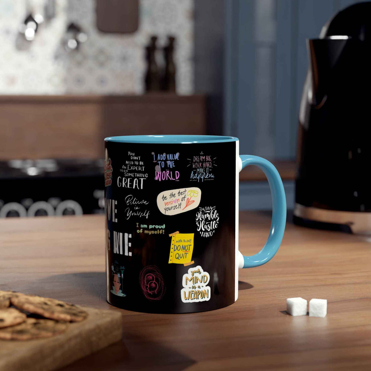 Love Yourself Two-Tone Coffee Mug, 11oz