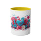 Love and Hearts Two-Tone Mug, 11oz - Conscience Garment