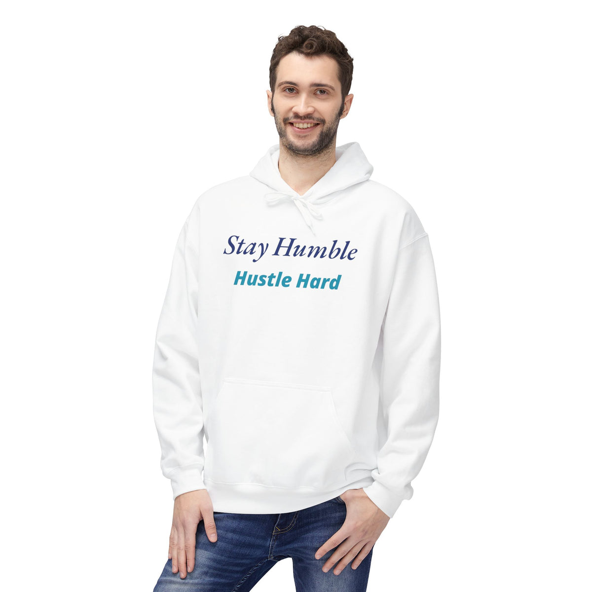 Stay Humble Hustle Hard Motivational Hoodie