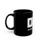 Hero Chemistry Mug - Black 11oz - Perfect Gift for Scientists & Teachers - Conscience Garment