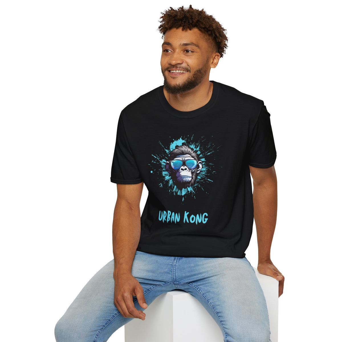 Urban Kong Graphic T-Shirt — Cool Sunglasses Monkey Streetwear Tee