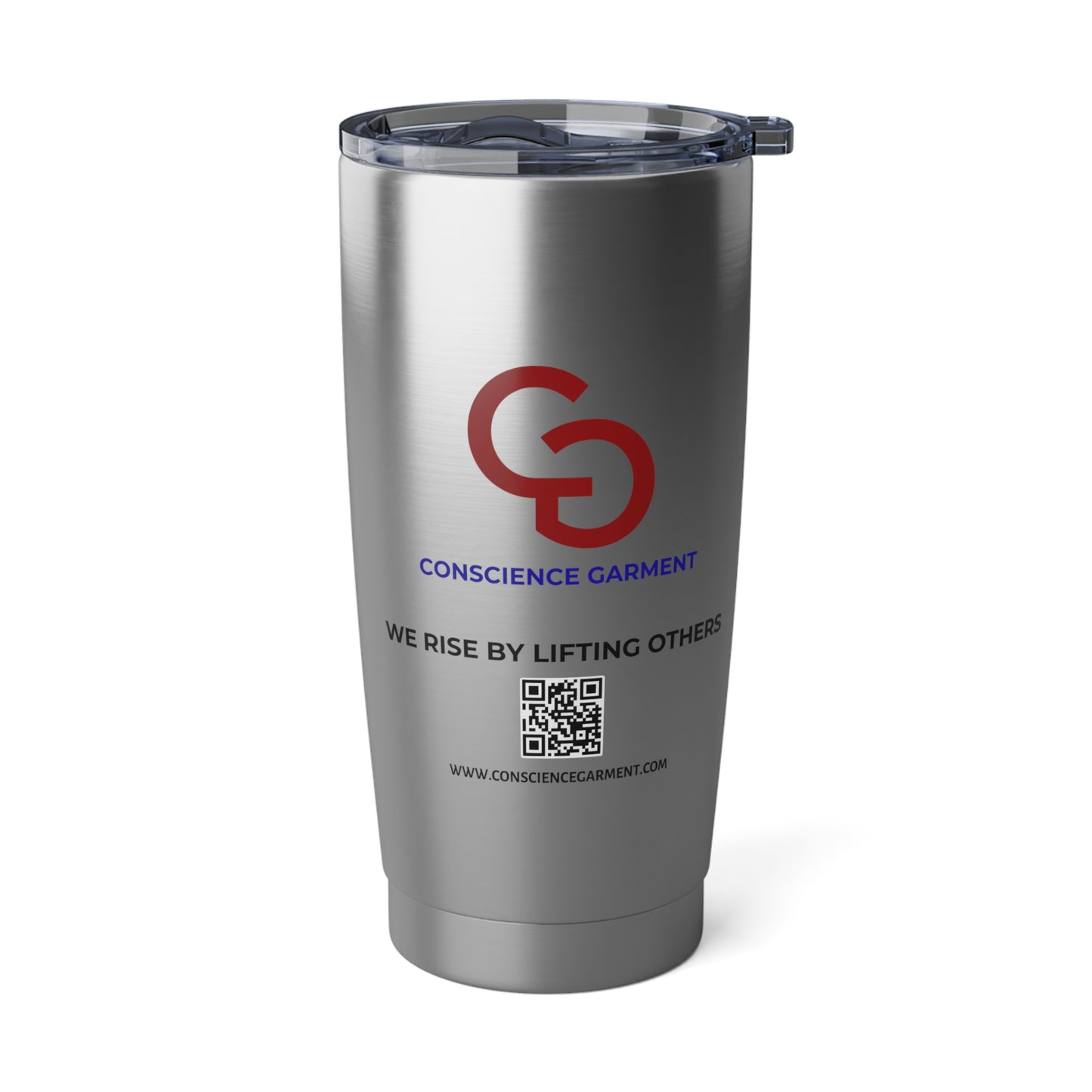 Inspirational 20oz Tumbler, Motivational Travel Mug, Encouragement Gift, Modern Drinkware, Perfect for Coffee Lovers - Conscience Garment