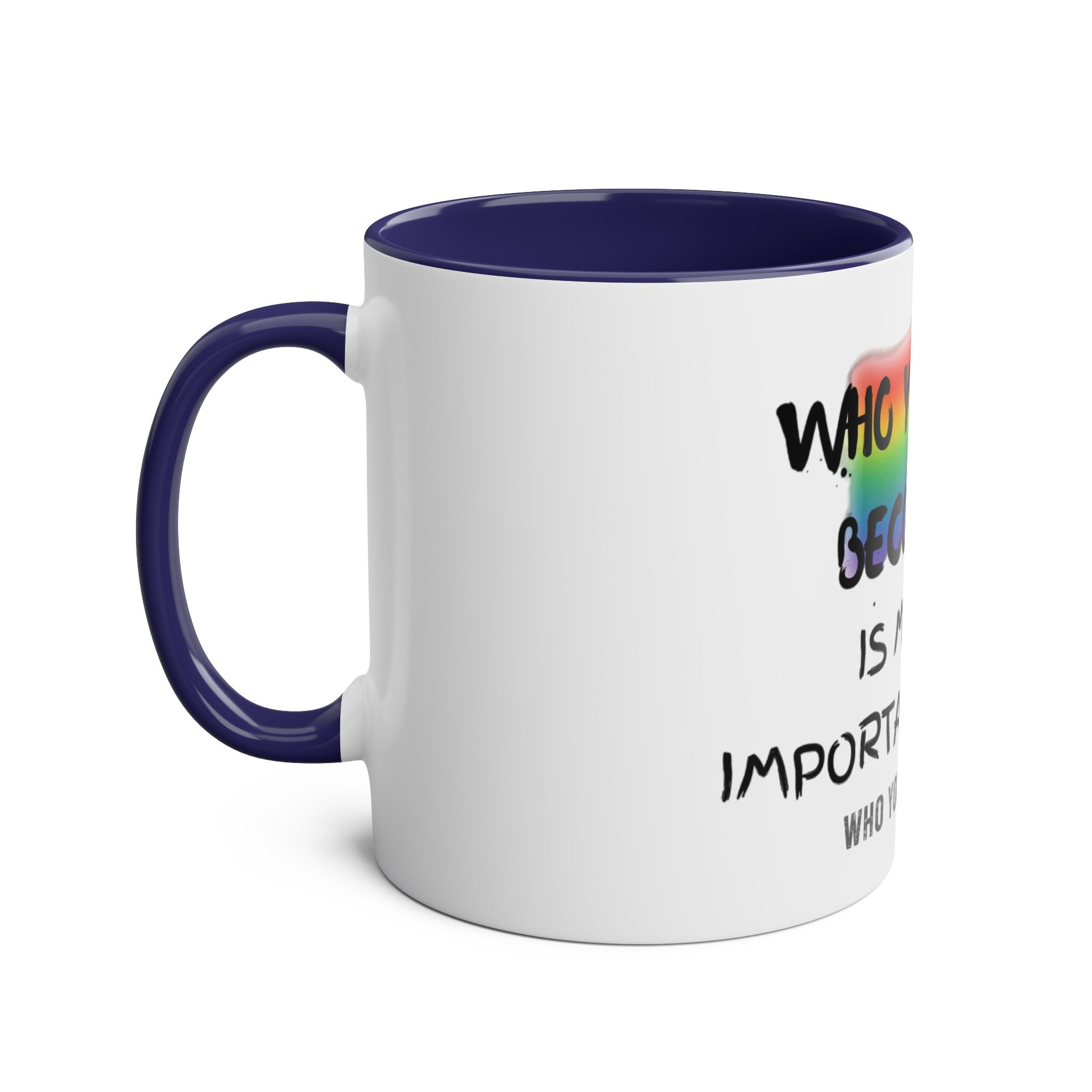 LGBT Two-Tone Coffee Mug, Gift, 7 Colors