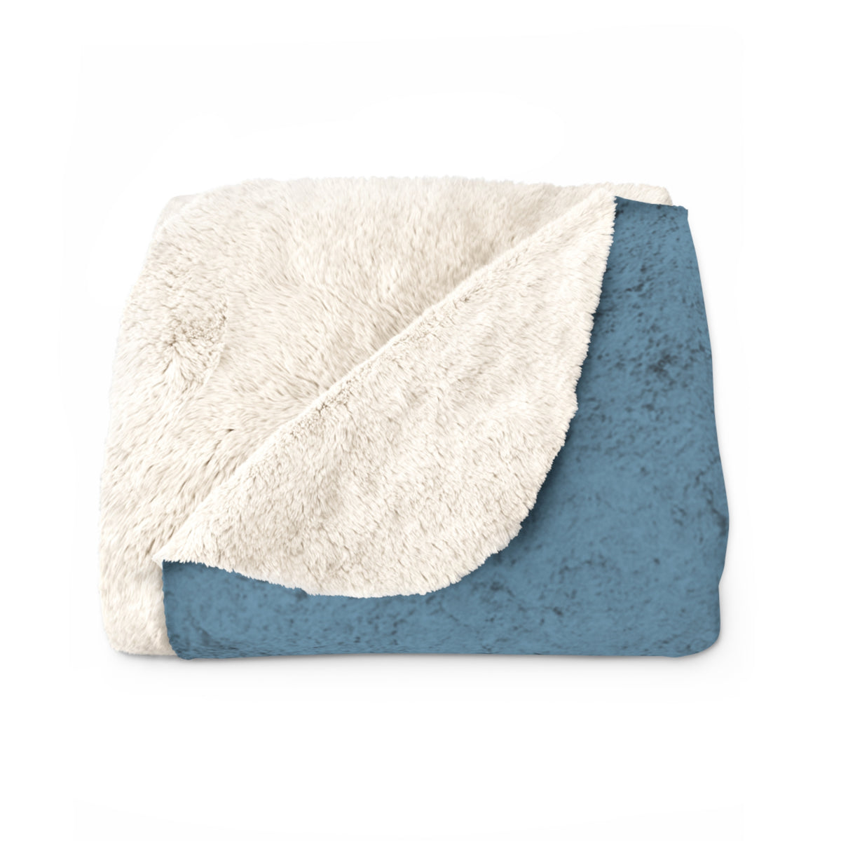 Be Different Sherpa Fleece Blanket — Inspirational Fish Design, Cozy Throw for Gifts & Home
