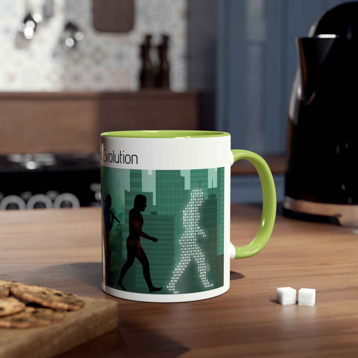 Evolution Coffee Mug Two-Tone 11oz