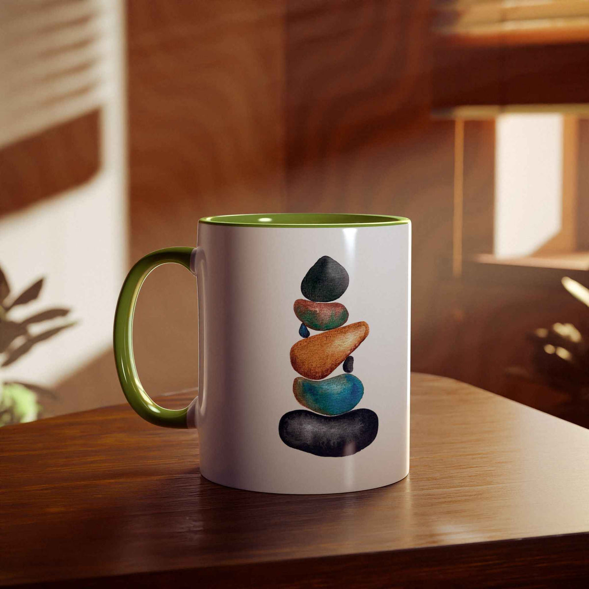 Find your Balance, Balancing Stones Coffee Mug