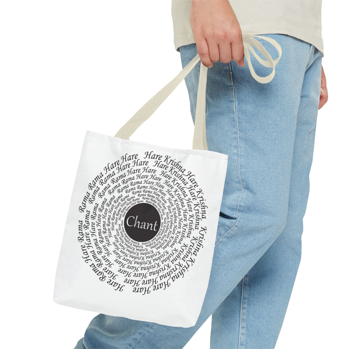 Hare Krishna Chant Mantra Meditation Tote Bag
