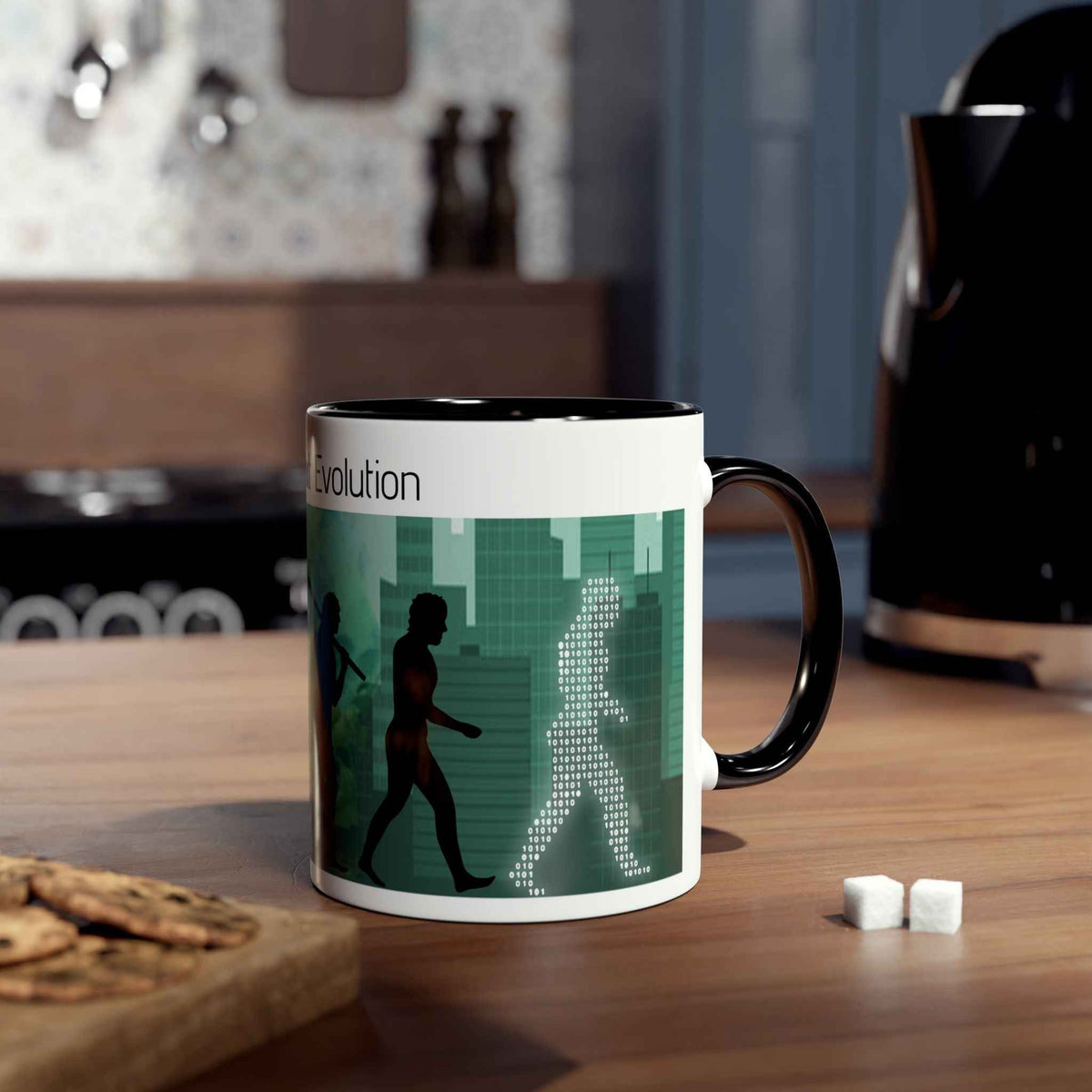 Evolution Coffee Mug Two-Tone 11oz
