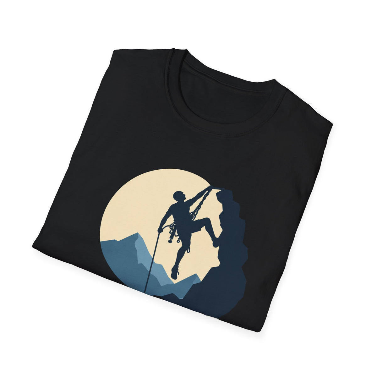 Climbing T-Shirt — I Like to Get High Mountain Rock Climber T-Shirt - Gift