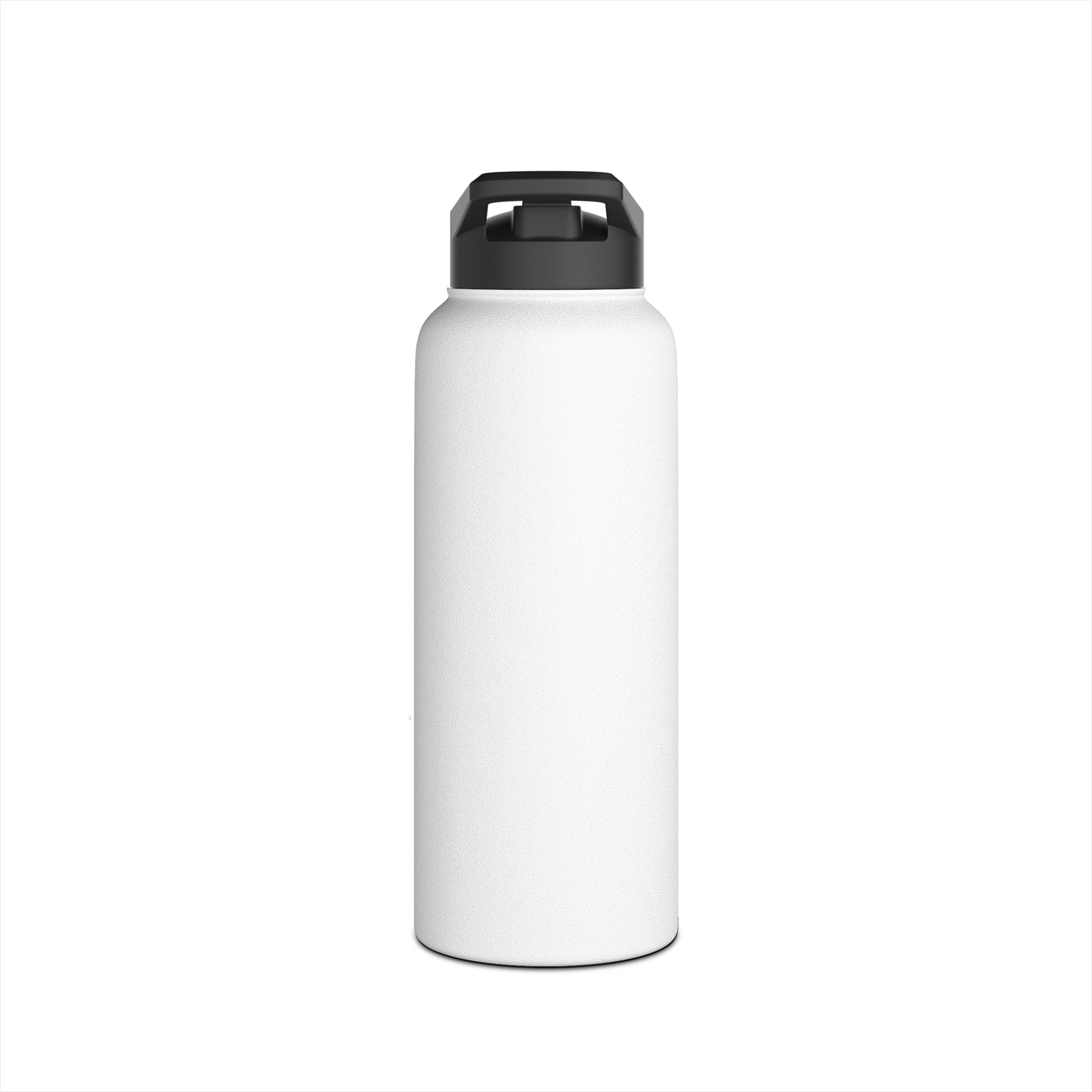 Stay Hydrated Stay Happy Stainless Steel Water Bottle — Cute Earth & Water Drop Design