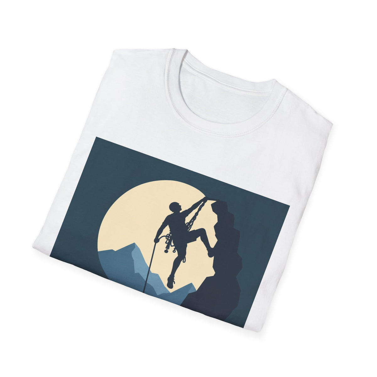 Climbing T-Shirt — I Like to Get High Mountain Rock Climber T-Shirt - Gift
