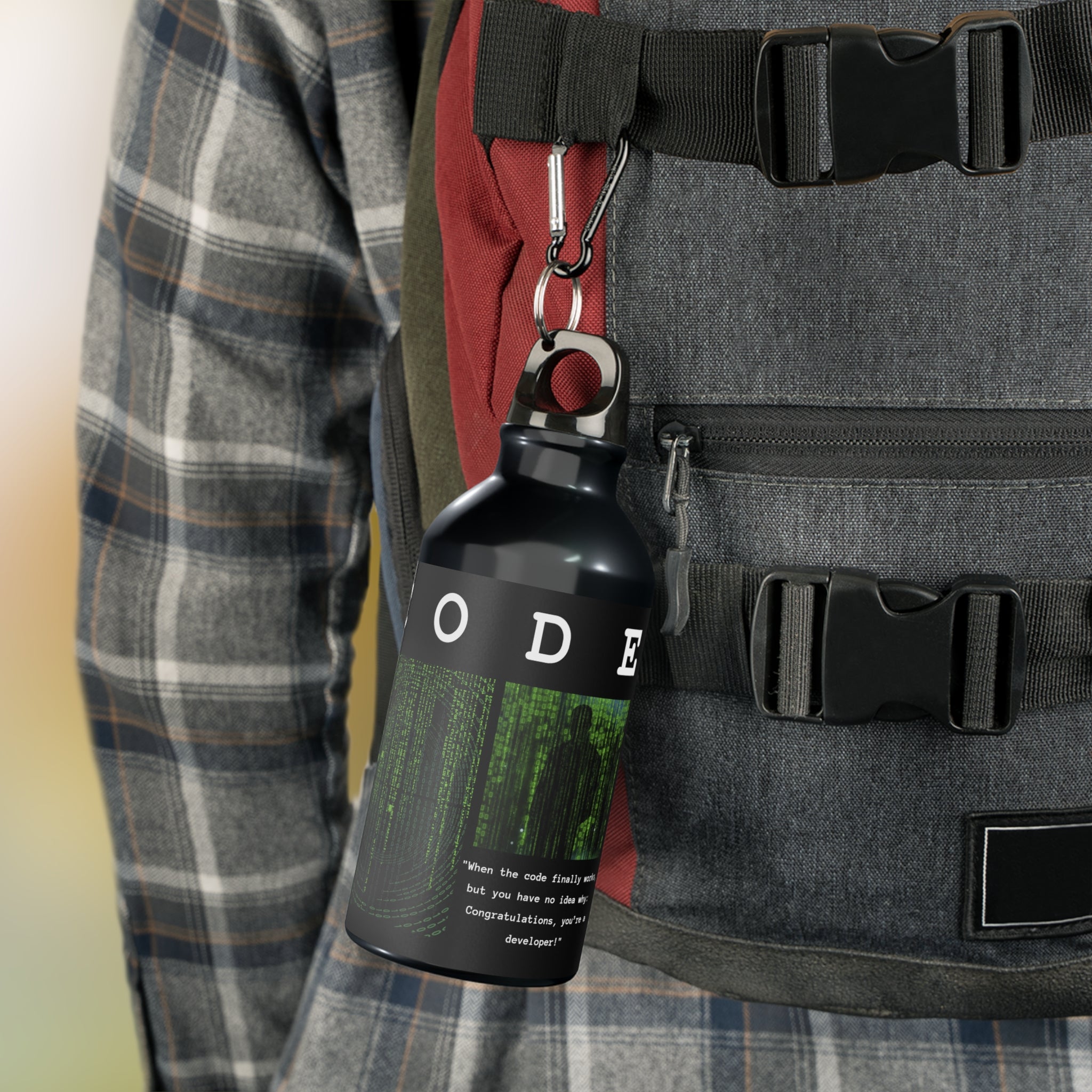 Sport Bottle - Matrix Code