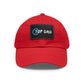 Dad Hat with Leather Patch (Rectangle) - Conscience Garment