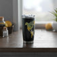 Travel Map 20oz Tumbler — 'Vagabond' World Peace Insulated Travel Mug