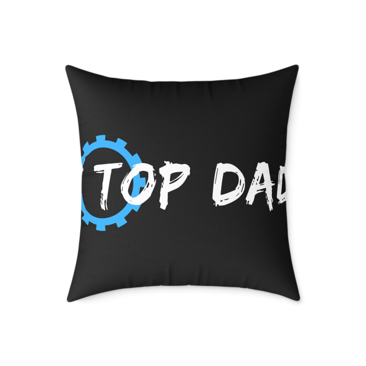 Top Dad Pillow — Square Decorative Throw Pillow