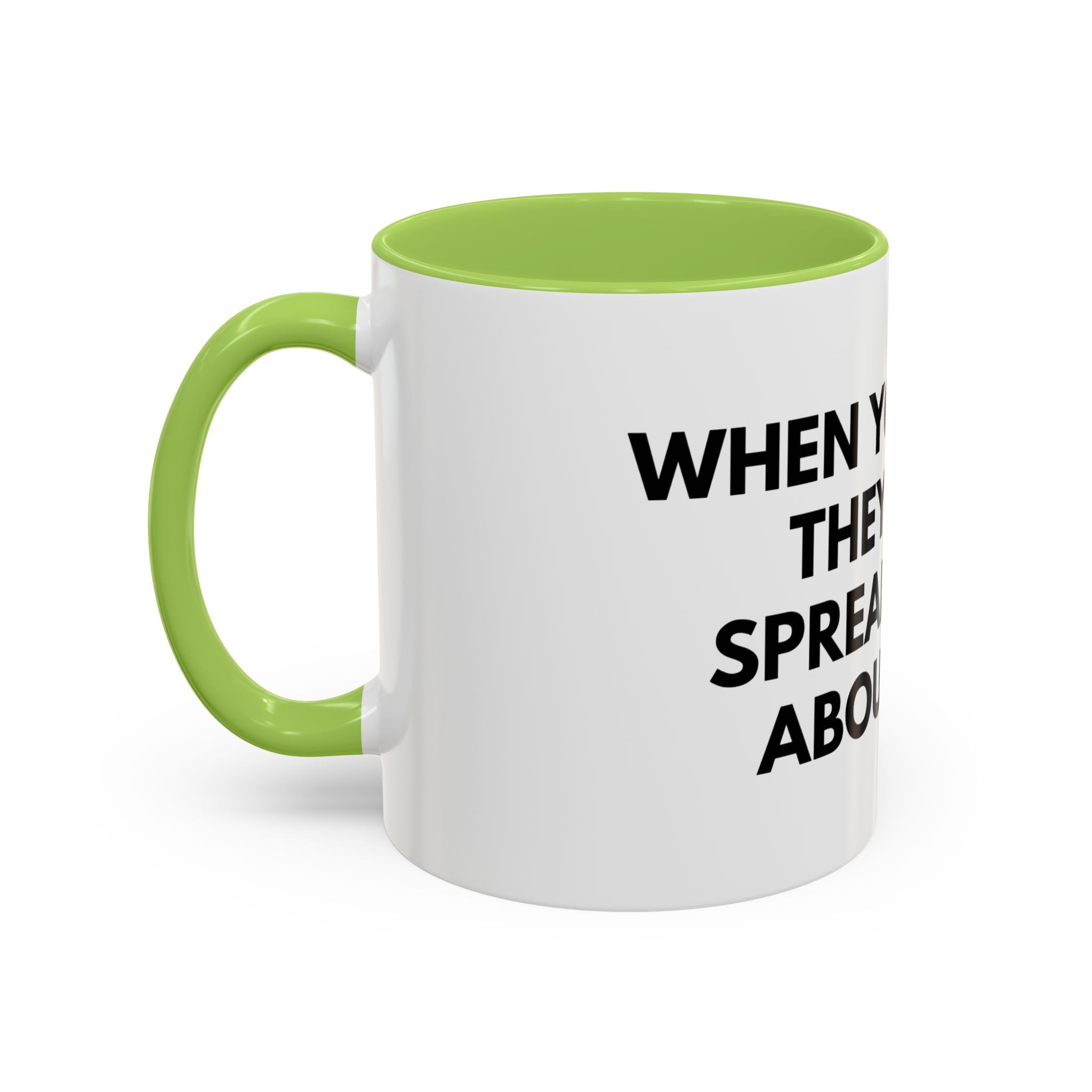 Funny Office Coffee Mug — “When You Excel They Will Spreadsheet About You” Accent Mug