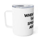 Insulated Coffee Mug – "When You Excel They Will Spreadsheet About You" Travel Tumbler, Funny Office Gift for Coworkers & Accountants