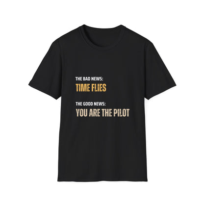 Time Flies T-Shirt, Motivational Only You Are In Control