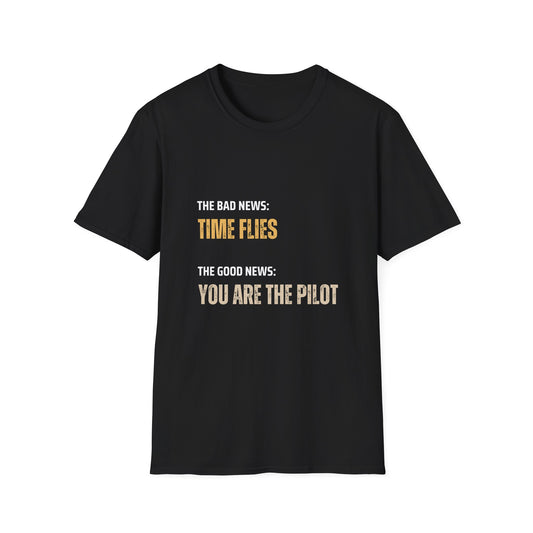 Time Flies T-Shirt, Motivational Only You Are In Control