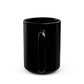 Funny 'After Monday & Tuesday Even The Calendar Says W T F' Black Coffee Mug — Novelty Office Gift