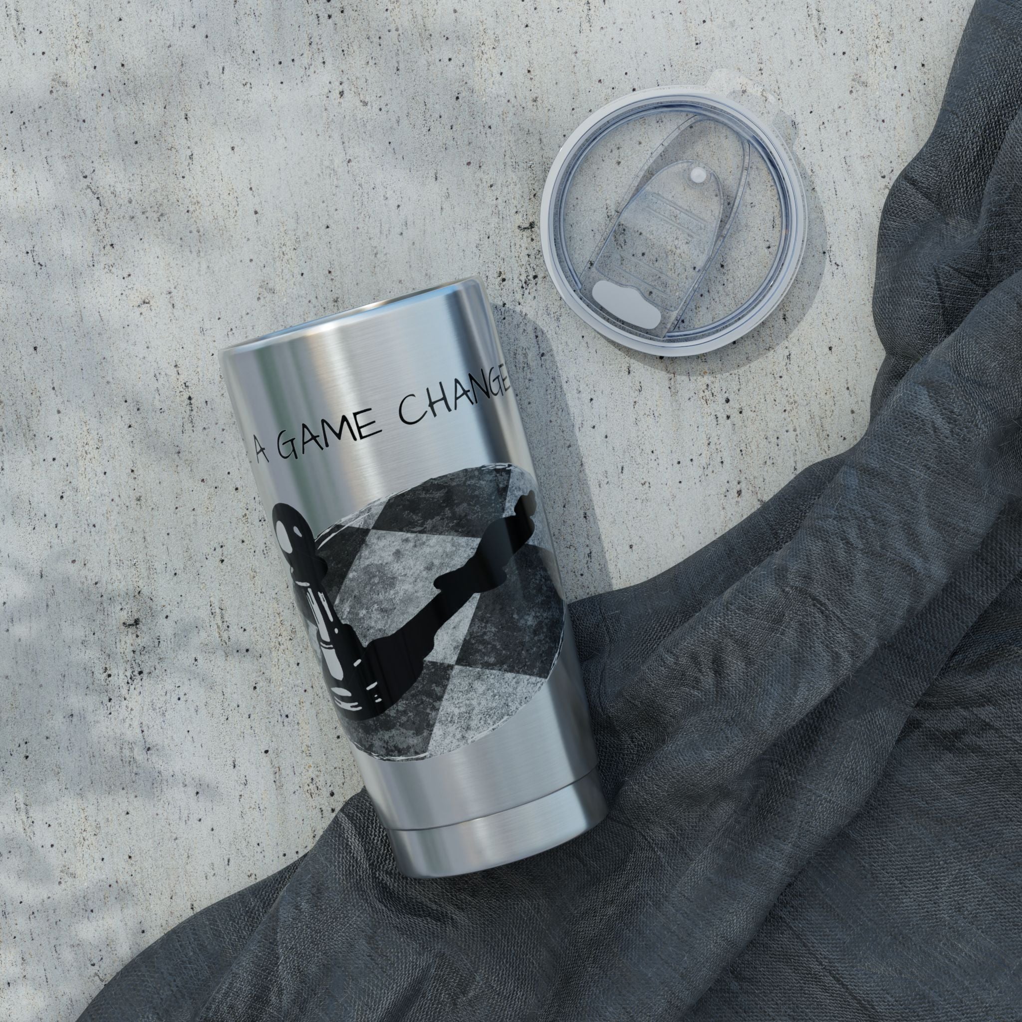 Be a Game Changer with our Exclusive Chess Tumbler