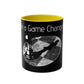 Be a Game Changer, Pawn over powering the King Two-Tone Coffee Mug