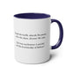 Find your Balance, Balancing Stones Coffee Mug - Conscience Garment