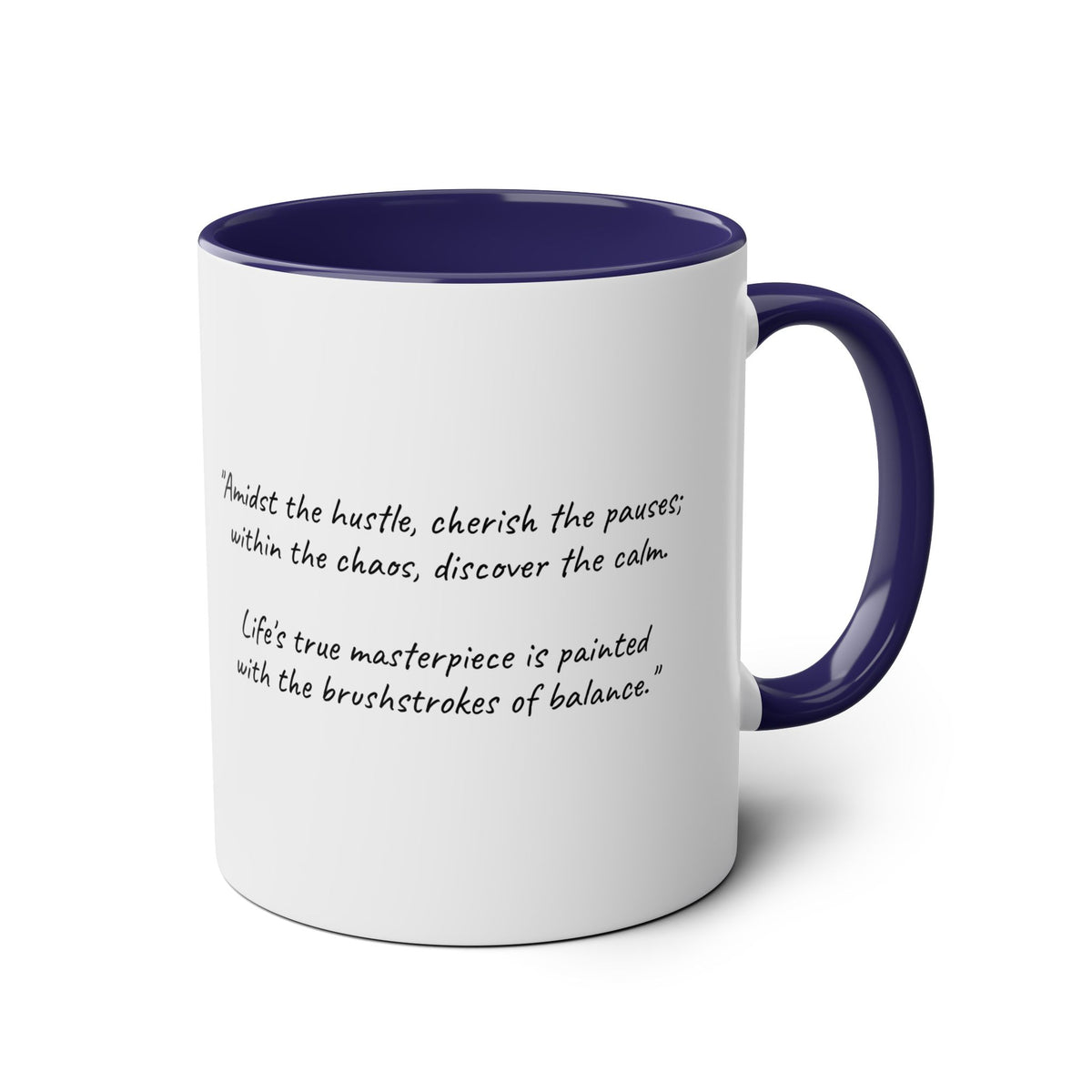 Find your Balance, Balancing Stones Coffee Mug - Conscience Garment