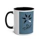 Motivational Two-Tone Mug - Be Different Design, 11oz