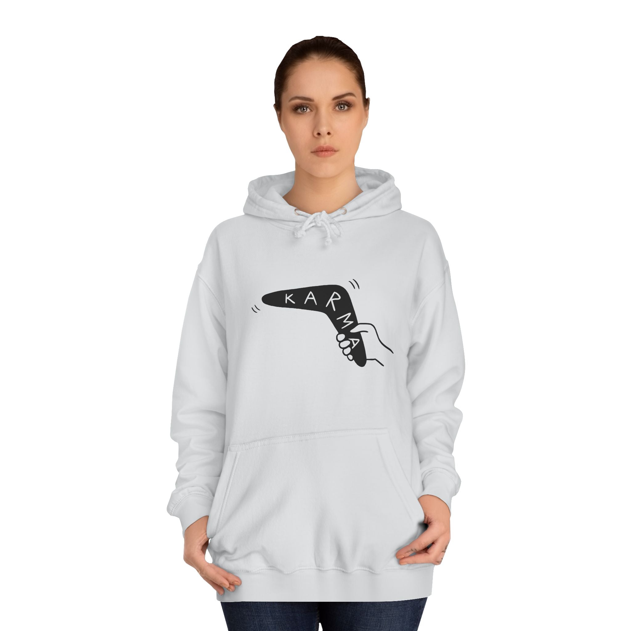 Funny Hoodie Karma Boomerang