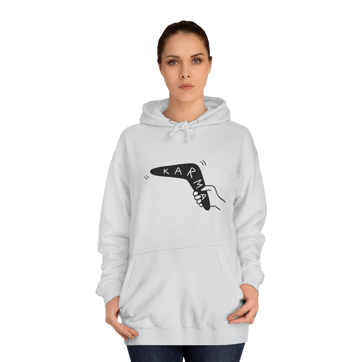 Funny Hoodie Karma Boomerang - Conscience Garment