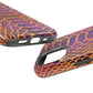 Purple-Gold Snake Skin Magnetic Impact Case