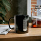 Inspirational Coffee Mug - IDEAS COME AFTER COFFEE, 11oz Two-Tone Mug - Conscience Garment