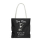Time Flies Motivational Tote Bag