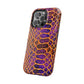 Purple-Gold Snake Skin Magnetic Impact Case