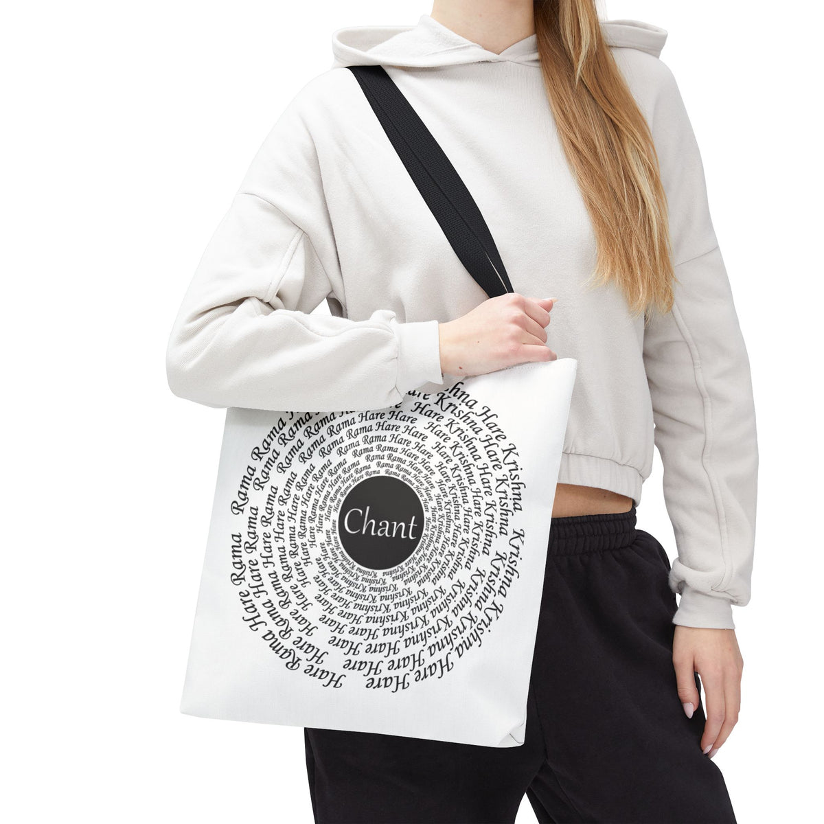Hare Krishna Chant Mantra Meditation Tote Bag