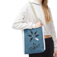 Be Different Whale Tote Bag — Inspirational Ocean Animal Canvas Tote