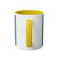 Motivational Two-Tone Mug - Be Different Design, 11oz - Conscience Garment
