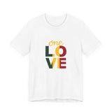 One Love Reggae T-shirt Short Sleeve
