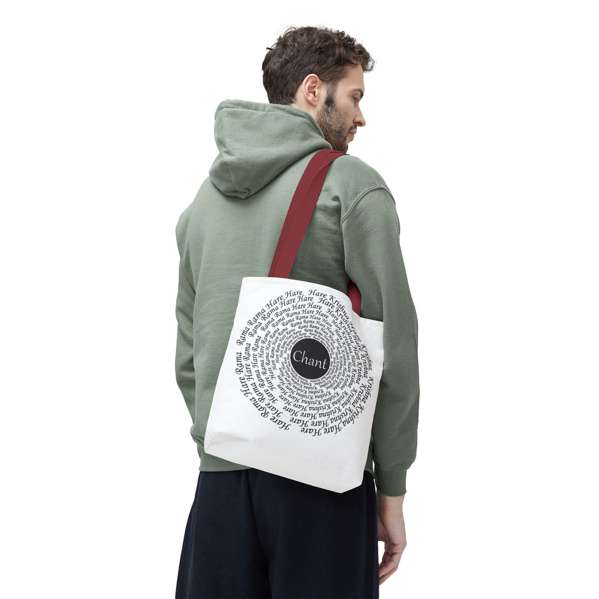Hare Krishna Chant Mantra Meditation Tote Bag