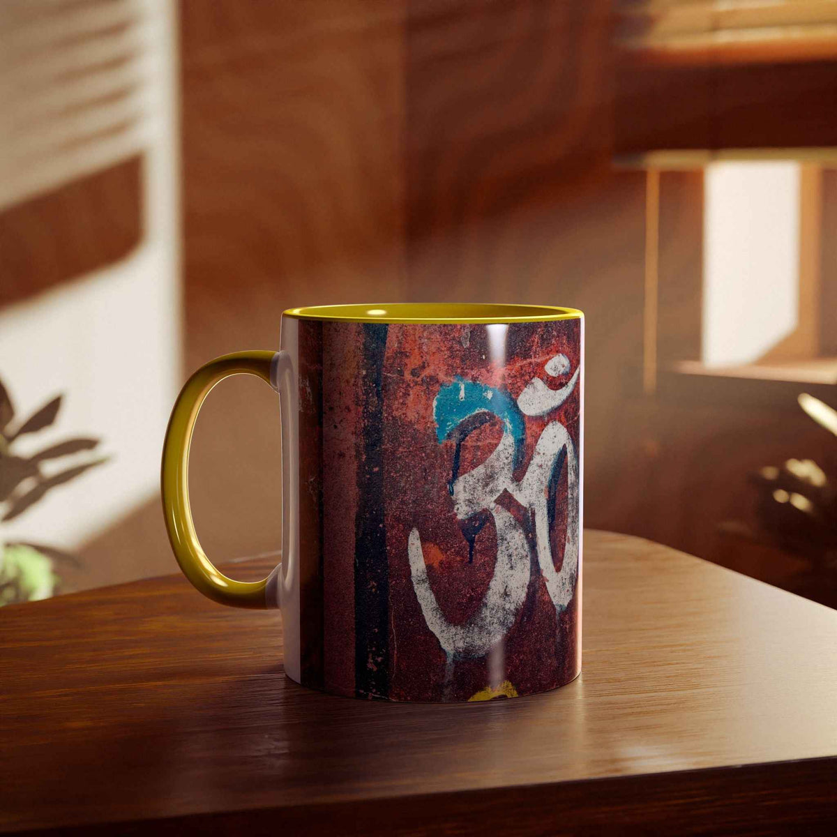 Aum Design Coffee Mug - Two-Tone