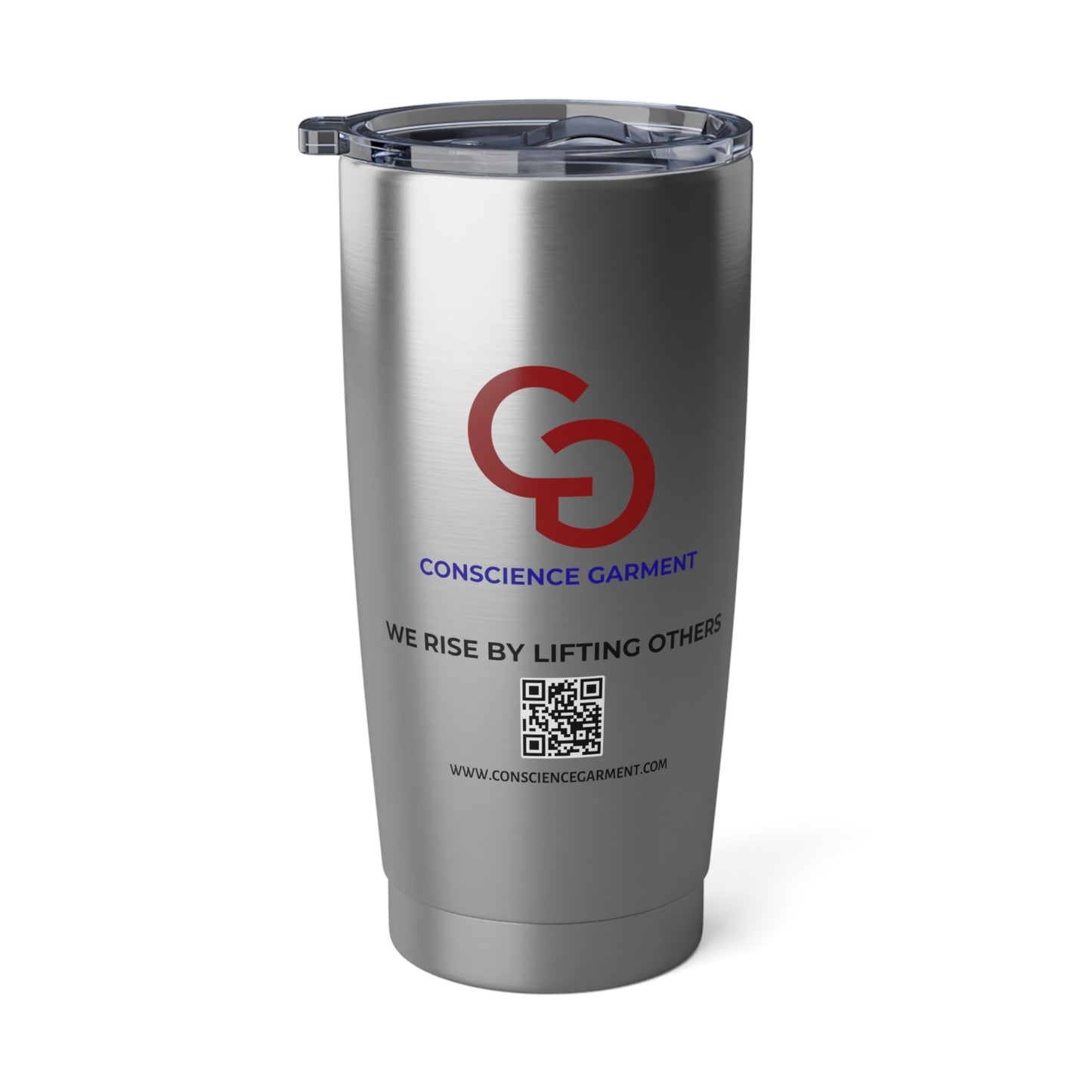 Inspirational 20oz Tumbler, Motivational Travel Mug, Encouragement Gift, Modern Drinkware, Perfect for Coffee Lovers - Conscience Garment