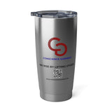 Inspirational 20oz Tumbler, Motivational Travel Mug, Encouragement Gift, Modern Drinkware, Perfect for Coffee Lovers - Conscience Garment