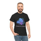 Unisex Heavy Cotton Tee - 'Dream In Colour' - Artistic Casual Wear, Gift for Dreamers, Creative Expression, Everyday Comfort, Birthday Gift - Conscience Garment