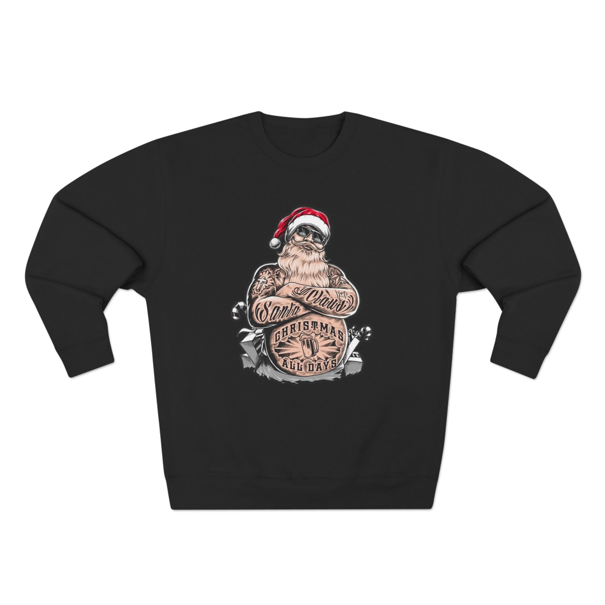 Christmas Jumper, Claus, Skateboard, Gift, Festive Season