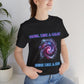 Galaxy Swirl T-Shirt - Swirl like a galaxy, shine like a star - Conscience Garment