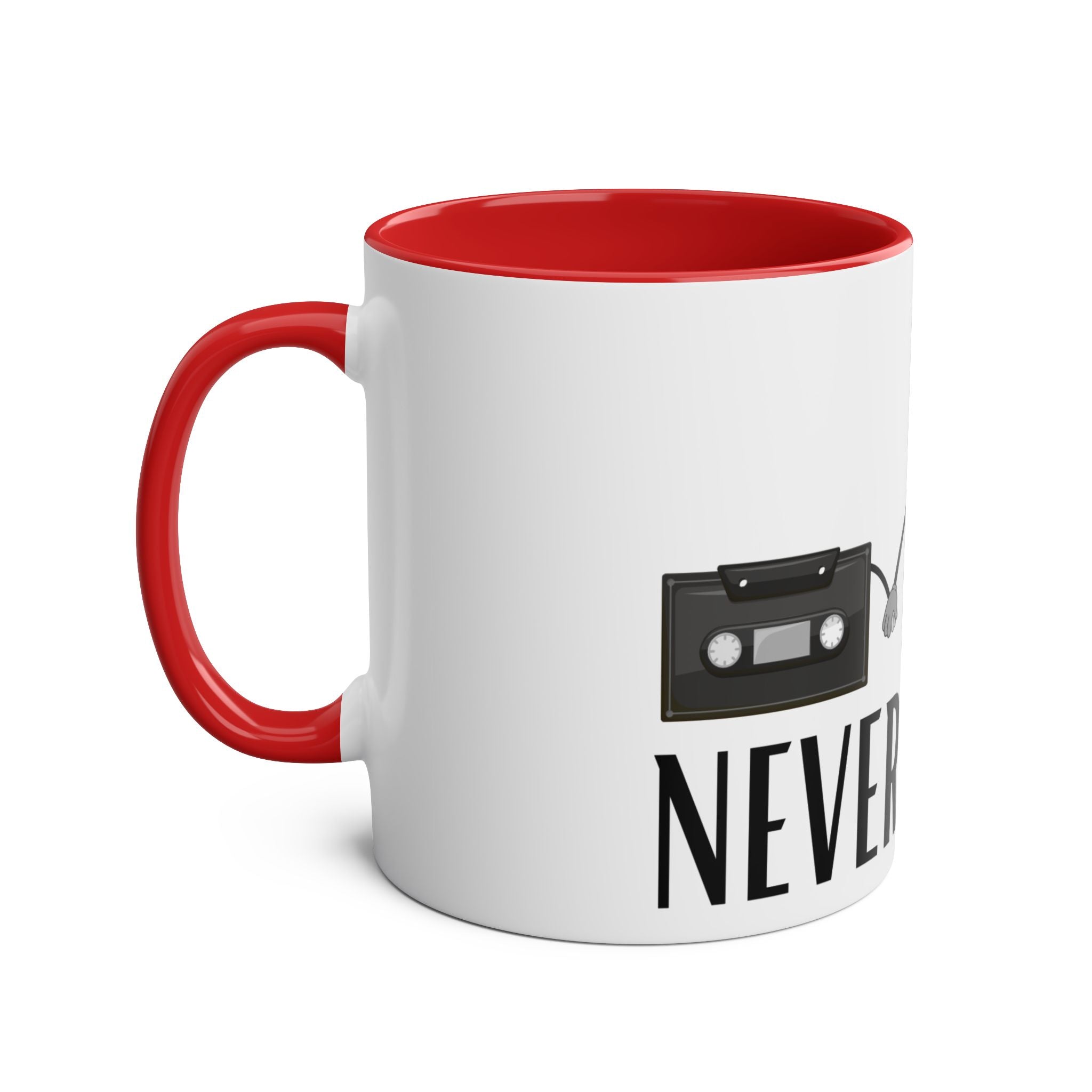 Never Forget, Mugs, 2 tone, Birthday Gift, Good Old Times, Conscience Garment, Coffee, Tea, Funny