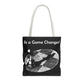 Be a Game Changer Inspirational Chess Tote Bag