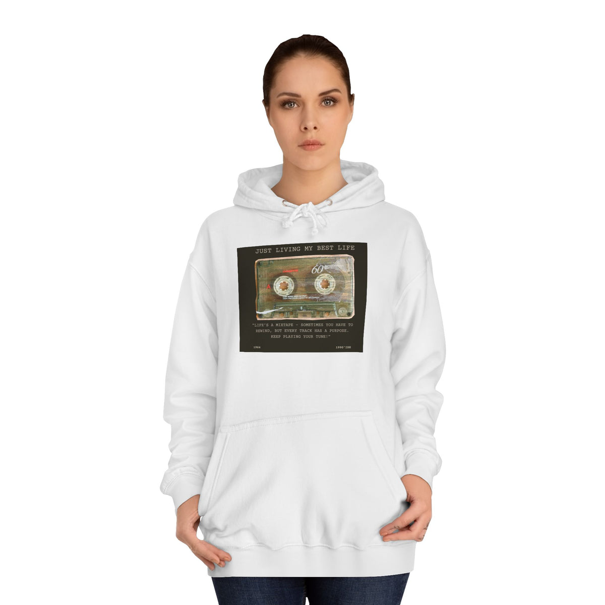 Vintage Cassette Tape Hoodie - Conscience Garment